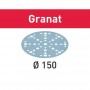 Festool - 575169 -  Disco de lijar STF D150/48 P280 GR/100 Granat - 1
