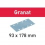 Festool - 498941 -  Hoja de lijar STF 93X178 P280 GR/100 Granat - 1