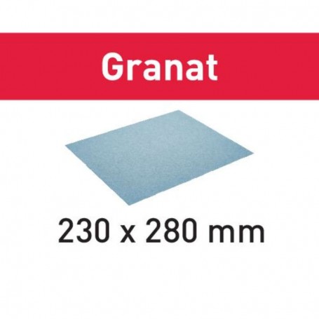 Festool - 201087 -  Abrasivo 230x280 P60 GR/50 Granat - 1