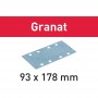 Festool - 498935 -  Hoja de lijar STF 93X178 P80 GR/50 Granat - 1