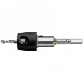Festool - 492523 -  Avellanador perforador con tope de profundidad BSTA HS D 3.5 CE - 1