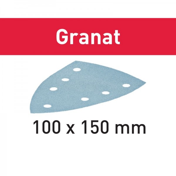 Festool - 497131 -  Hoja de lijar STF DELTA/7 P40 GR/10 Granat - 1
