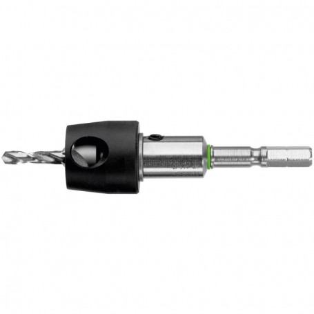 Festool - 496451 -  Avellanador perforador con tope de profundidad BSTA HS D 5 CE - 1