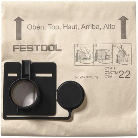 Festool - 452970 -  Bolsa filtrante FIS-CT 22/5 - 1