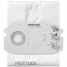 Festool - 498410 -  Bolsa filtrante SELFCLEAN SC FIS-CT MINI/5 - 1