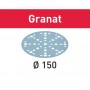 Festool - 575156 -  Disco de lijar STF D150/48 P80 GR/10 Granat - 1