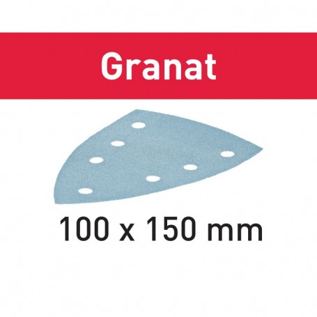 Festool - 497143 -  Hoja de lijar STF DELTA/7 P320 GR/100 Granat - 1