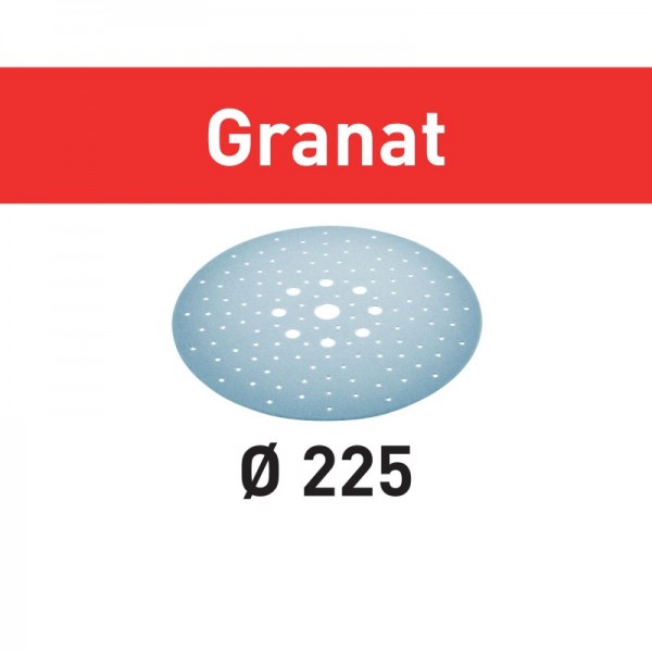 Festool - 205663 -  Disco de lijar STF D225/128 P240 GR/25 Granat - 1