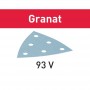 Festool - 497390 -  Hoja de lijar STF V93/6 P40 GR/50 Granat - 1