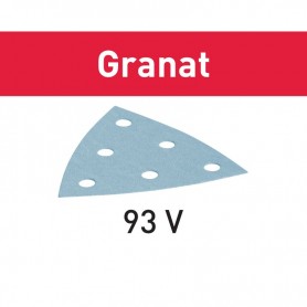 Festool - 497391 -  Hoja de lijar STF V93/6 P60 GR/50 Granat - 1