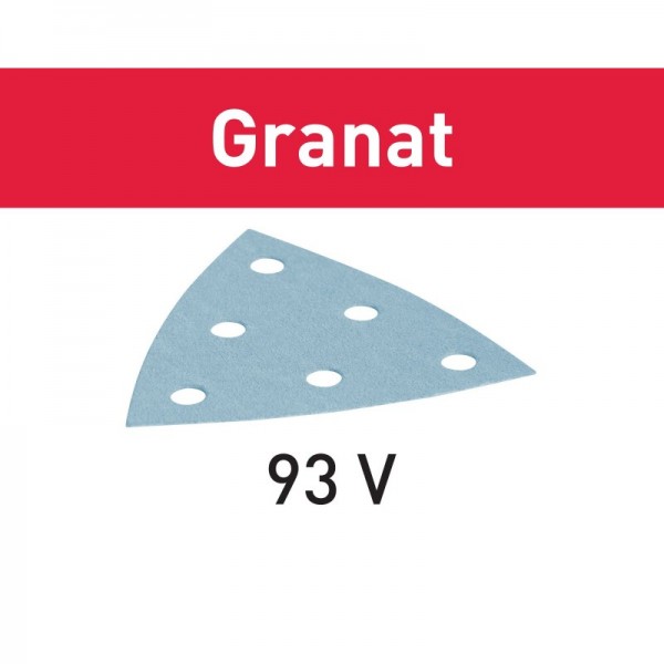 Festool - 497396 -  Hoja de lijar STF V93/6 P180 GR/100 Granat - 1
