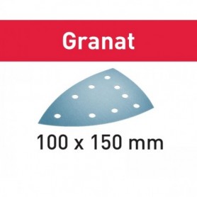 Festool - 577545 -  Hoja de lijar STF DELTA/9 P100 GR/100 Granat - 1