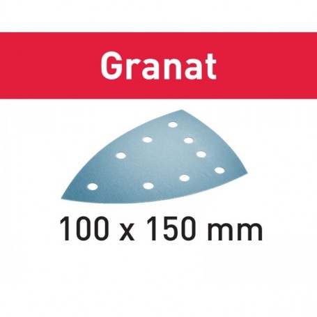 Festool - 577540 -  Hoja de lijar STF DELTA/9 P120 GR/10 Granat - 1