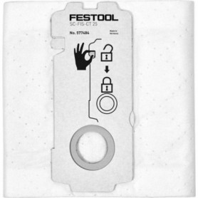 Festool - 577484 -  Bolsa filtrante SELFCLEAN SC-FIS-CT 25/5 - 1