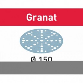 Festool - 578137 -  Disco de lijar STF D150/48 P220 GR/10 Granat - 1
